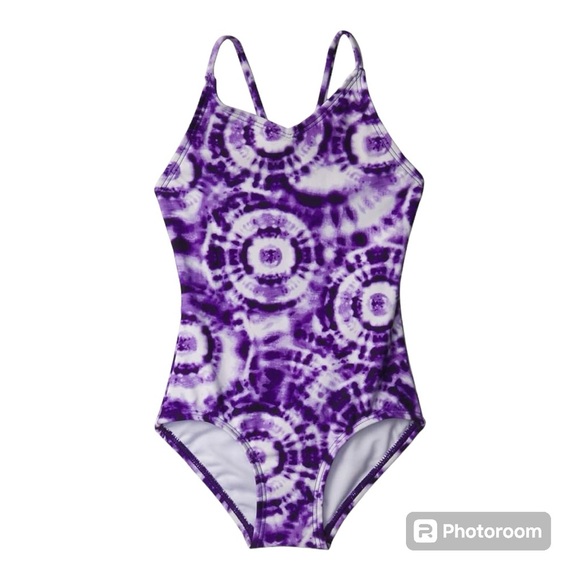 Kanu Surf Other - Kanu Surf Groovy Purple Girls One Piece bathing Suit Size 12 New with Tag